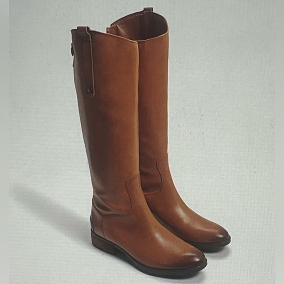 Sam Edelman boots riding leather “Penny” sz 8.5 brown style EC0206056 - Picture 1 of 11